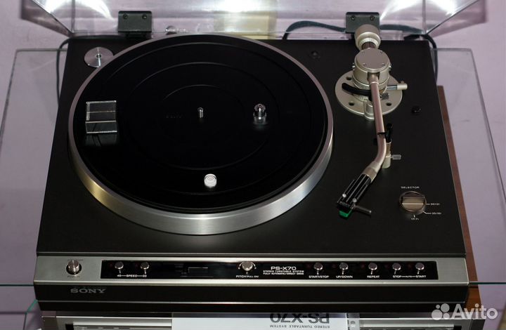 Hi-End виниловый пр-ль Sony PS-X70 + Sony VM-21G