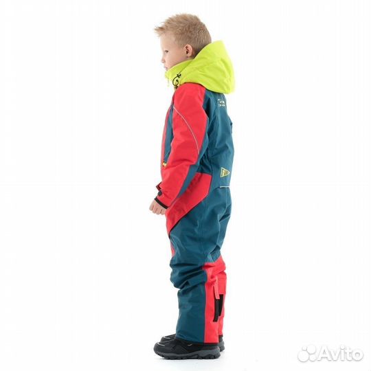 Зимний утепленный детский комбинезон DF Детский
