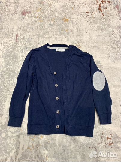 Джинсы, рубашка, кардиган (комплект на мальчика 6