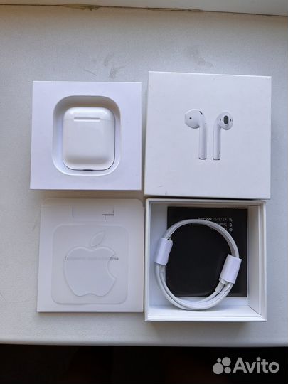 Наушники apple airpods 2