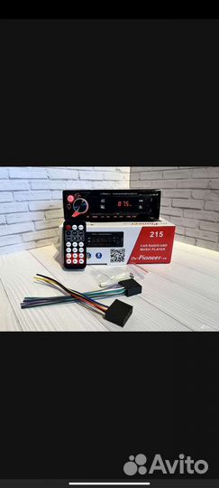 Магнитола pioneer 1 din новая