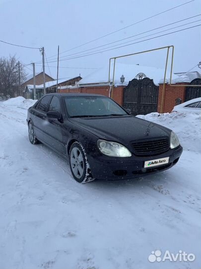 Mercedes-Benz S-класс 5.0 AT, 1998, 315 000 км