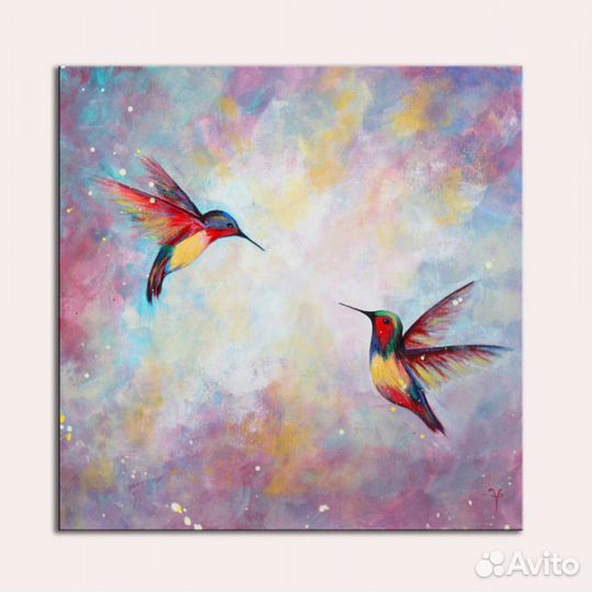 Картина акрилом современная интерьерная 