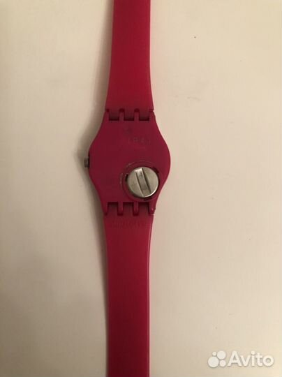 Часы Swatch женские детские розовые