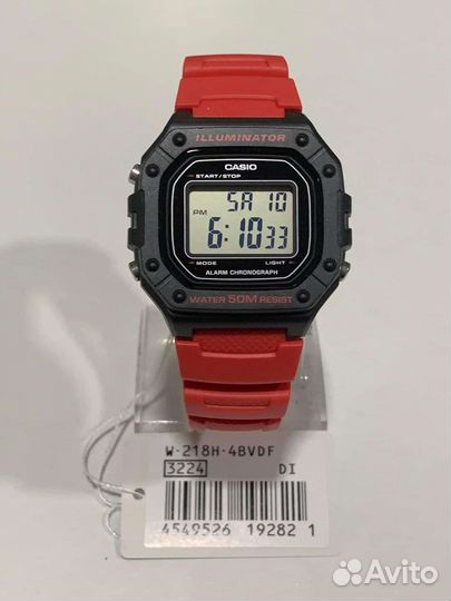 Часы Casio W-218H-4B