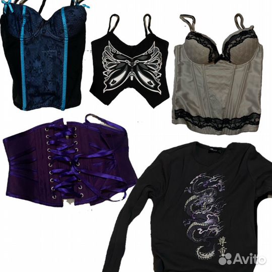 Винтажная одежда y2k