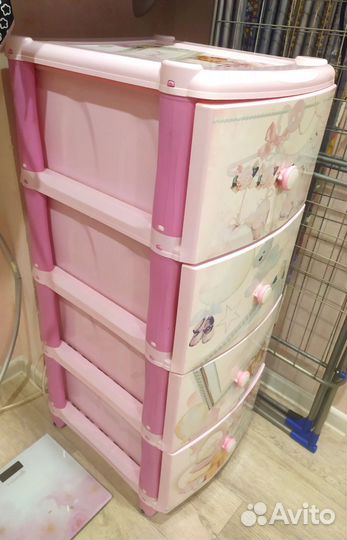 Комод пластик 4с