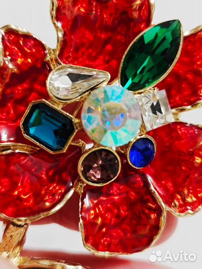 Крупная Брошка Флуира