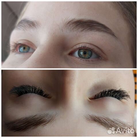 Наращивание и ламинирование ресниц