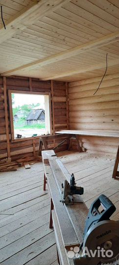 Конопатка сруба