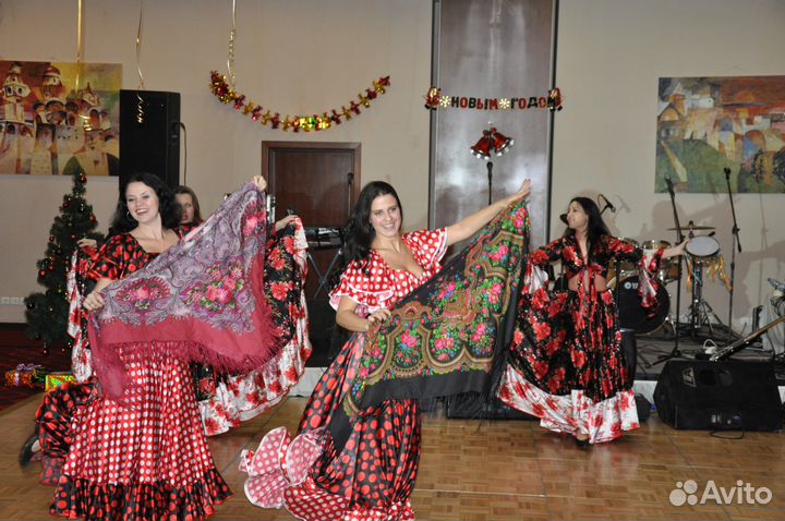 Танцевальное шоу на Новый год, юбилеях, свадьбах