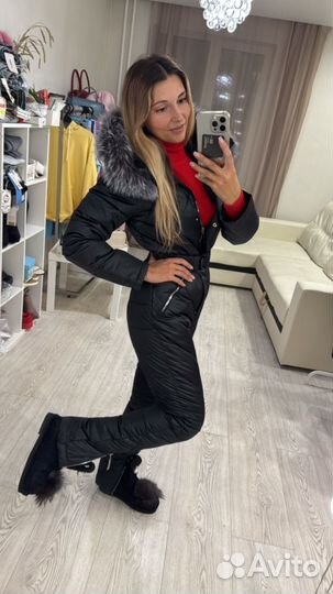 Женский зимний комбинезон новый 42-48