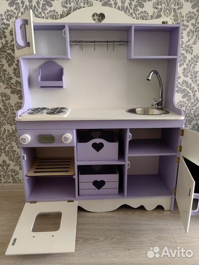 Кухня детская деревянная