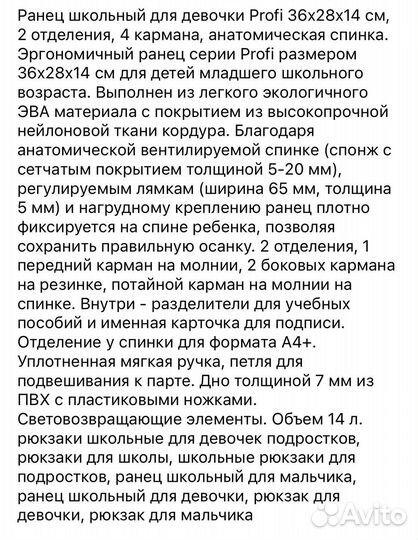 Школьный рюкзак berlingo