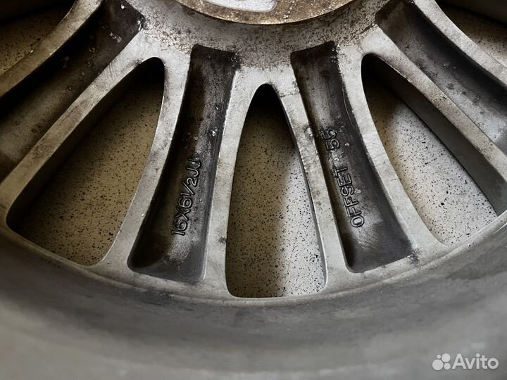 Литье диски r16 5x100 subaru комплект из 4 штук