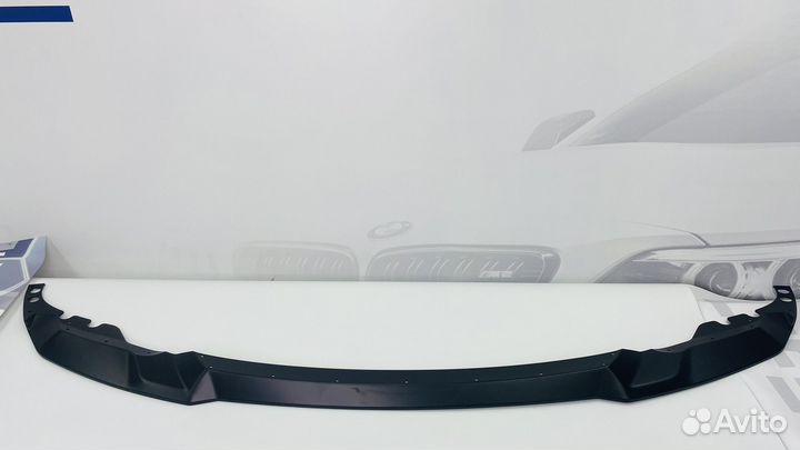 Сплиттер BMW F30 М3 стиль матовый