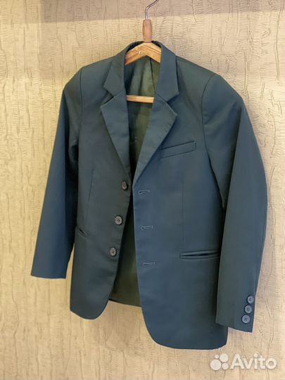 Пиджак зелёный школьный Старт