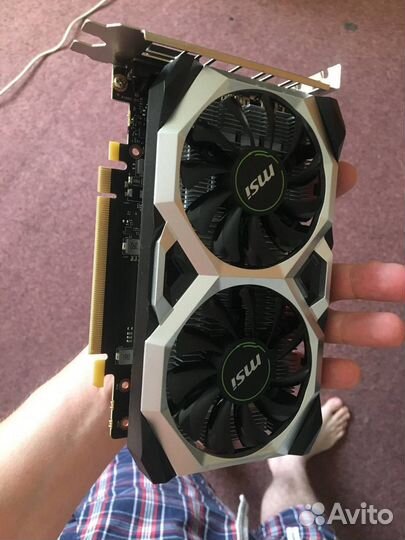 Видеокарта MSI GTX 1650, gddr5, 4gb