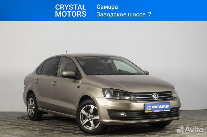 Volkswagen Polo 1.6 МТ, 2017, 90 052 км