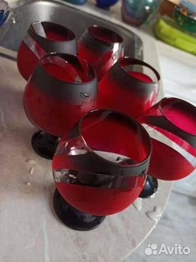 Набор бокалов новый