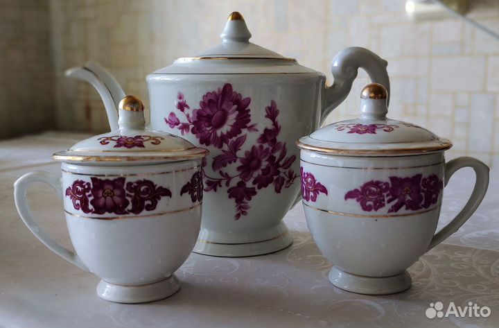 Чайный сервиз на 2 персоны