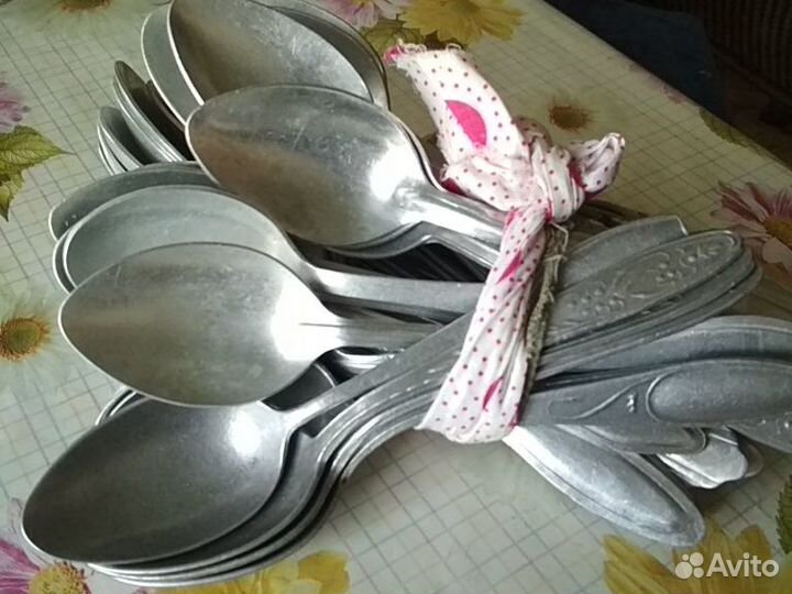 Ложка(столовая алюм.) В наличии 54 шт