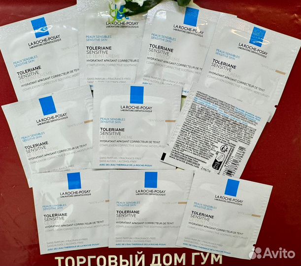 La roche posay toleriane тональный крем, 10 штук