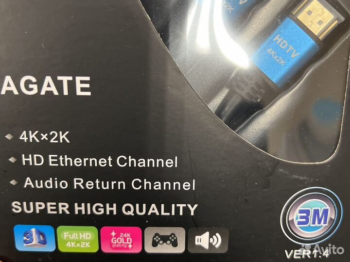 Кабель hdmi 3 метра 2.0 Cantell