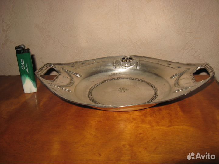 Вазочка антиквариат посеребрение