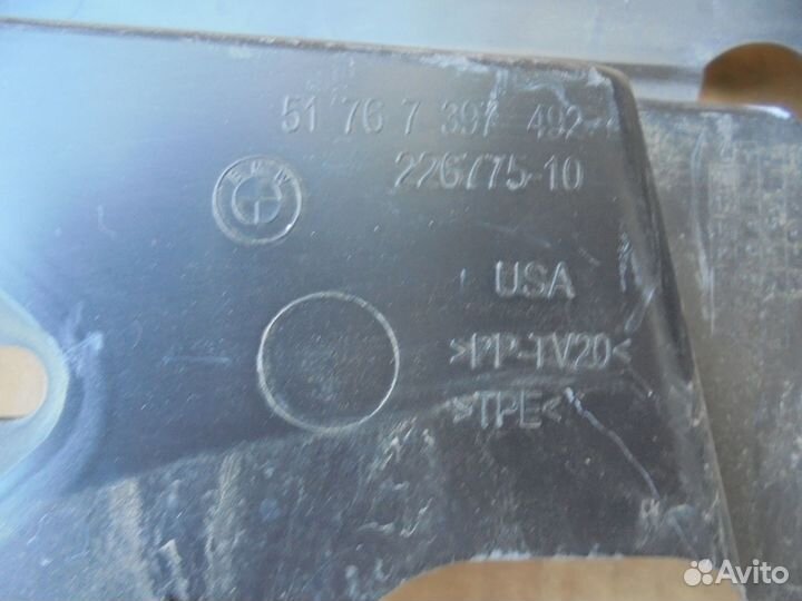 Пыльник крыла правого переднего BMW X3 G01