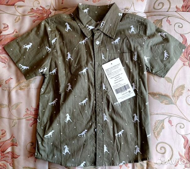 Рубашка, новая, стильная, 128-134