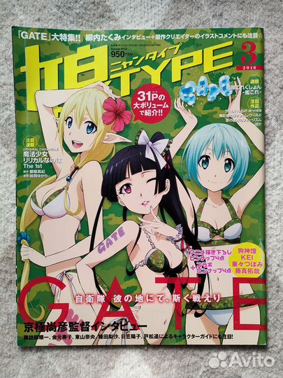 Аниме журналы new type из Японии и США