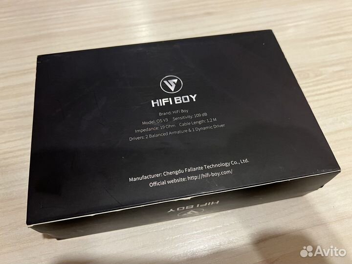 Наушники hifi BOY OS V3 черные