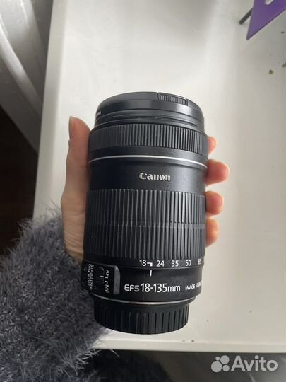 Объектив canon 18-135 efs is