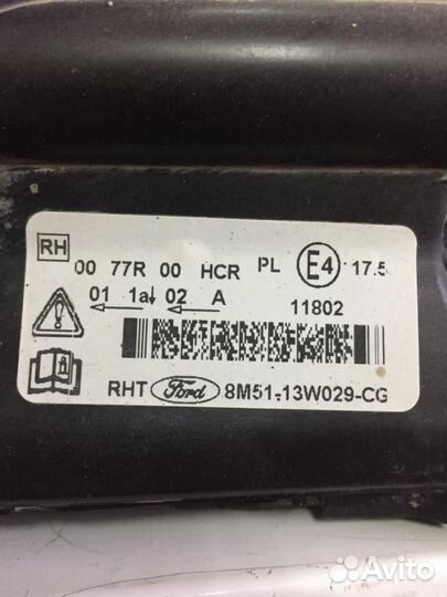 Фара ford focus 2