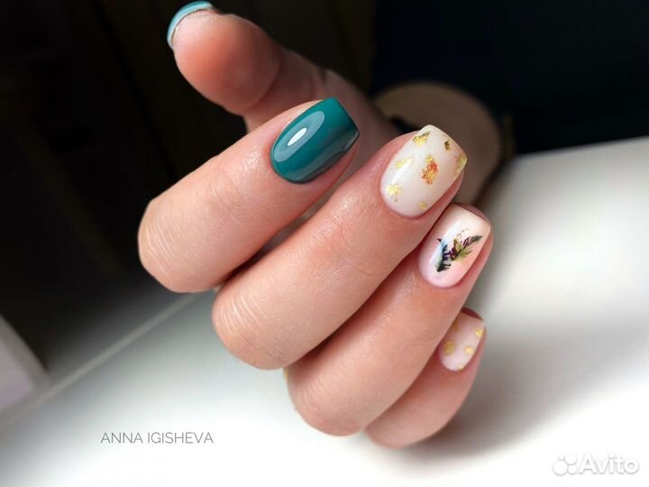 Маникюр с покрытием гель-лаком