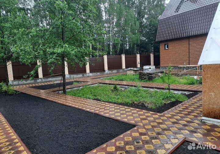 Укладка тротуарной плитки