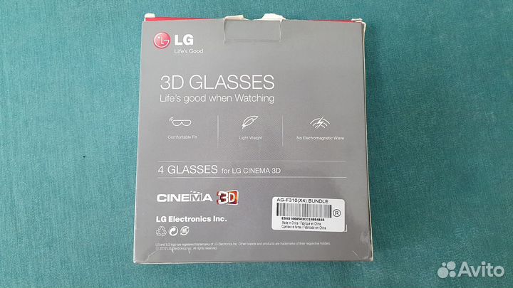 3d очки для телевизора LG