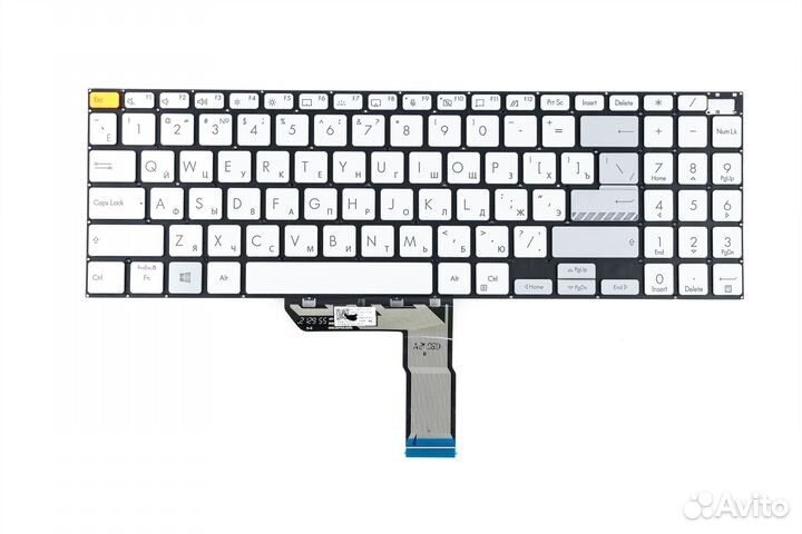 Клавиатура для Asus VivoBook PRO 16 M7600QA Silve