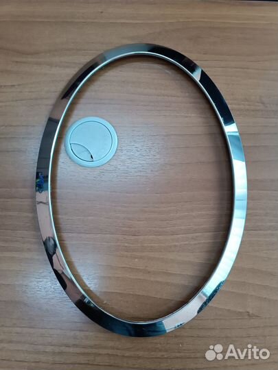 Накладка фары левой (хром) Mini Cooper