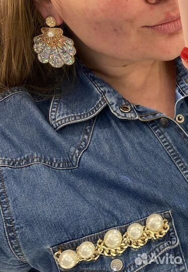 Сережки h&m, zara