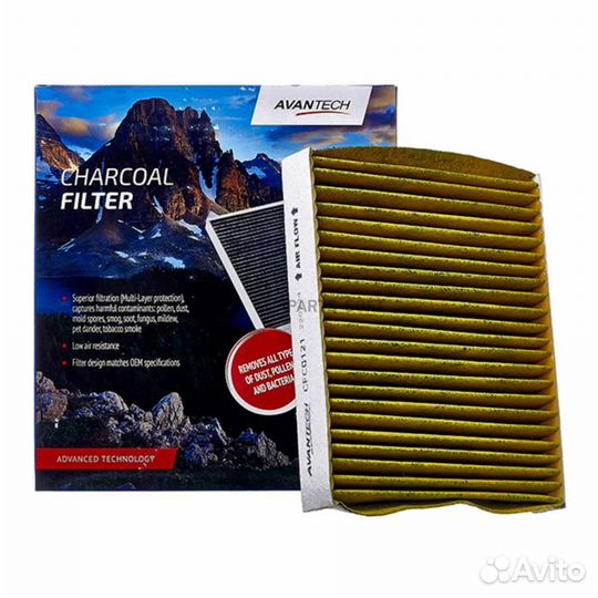 Avantech CFC0121 Фильтр салона toyota prius/hilux