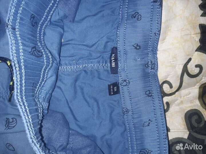 Шорты и рубашка на рост 138-143