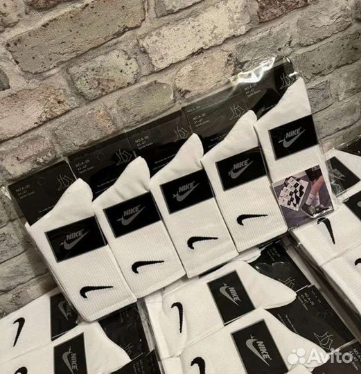 Носки nike высокие