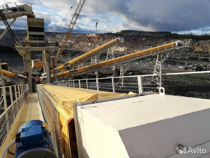 Транспортер ленточный конвейер