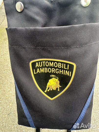 Детский трехколесный велосипед lamborghini