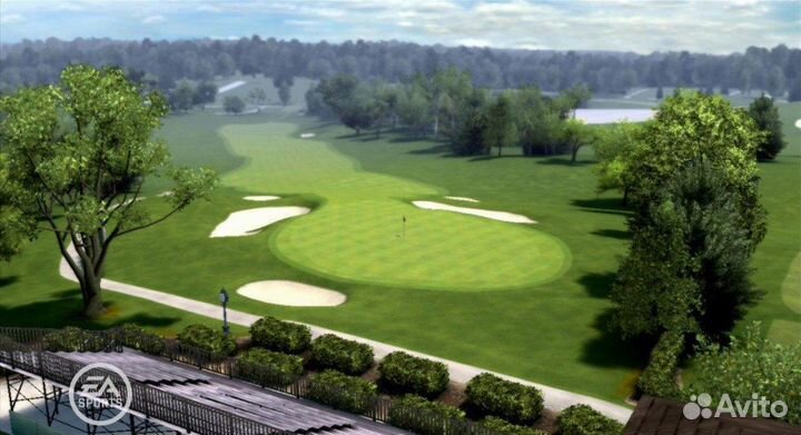 Tiger Woods PGA Tour 08, б/у, английский (DS)