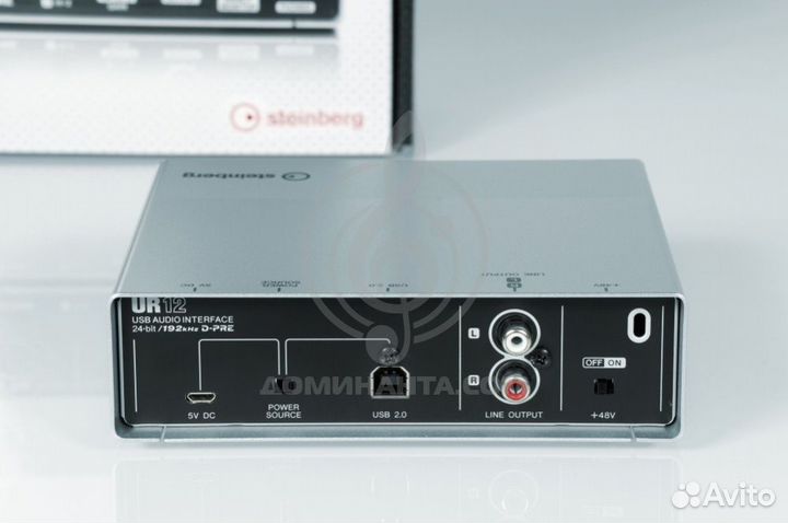 Steinberg UR12 USB - аудиоинтерфейс