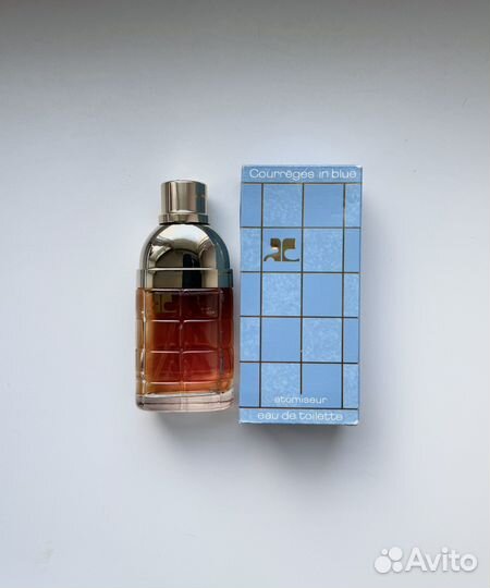 Courreges in Blue eau de toilette 50 мл винтаж