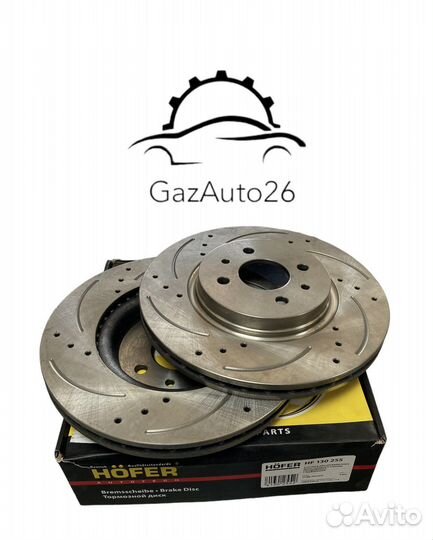 Диски тормозные R15 ваз Калина спорт, Гранта спорт